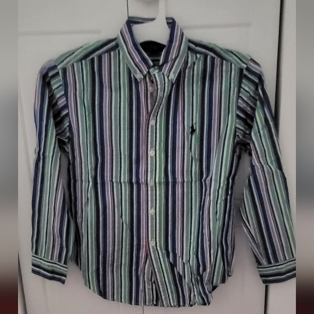 Ralph Lauren Boys Long Sleeve Shirt Size S (8/10)